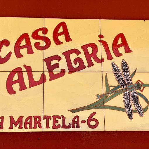 Casa Alegria - Sign